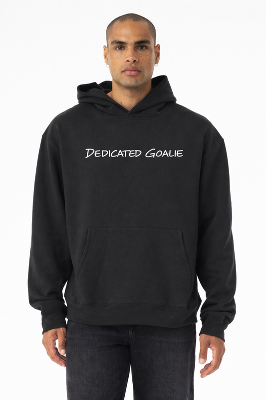 Built to Hold Hoodie by Dedicated Goalie